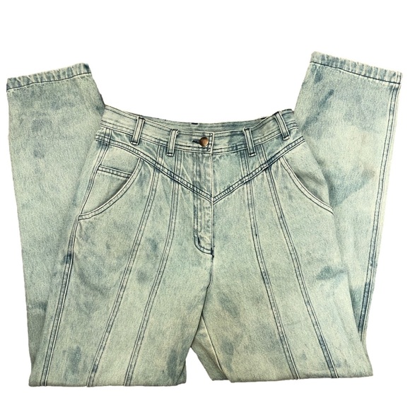 Together Denim - Vintage mom jeans blue high rise waisted acid wash Together 90s 80s